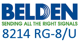 Belden 8214 RG-8U The 9913 F7 